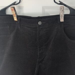 Women's Black Corduroy Pants